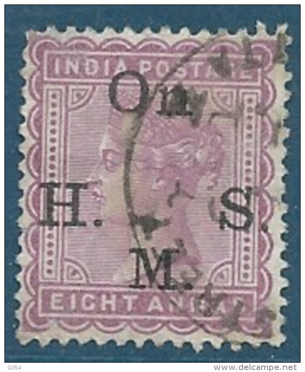 Inde Anglaise  -  Service   -    Yvert N°   34  Oblitéré       - Bce 14707 - 1882-1901 Empire