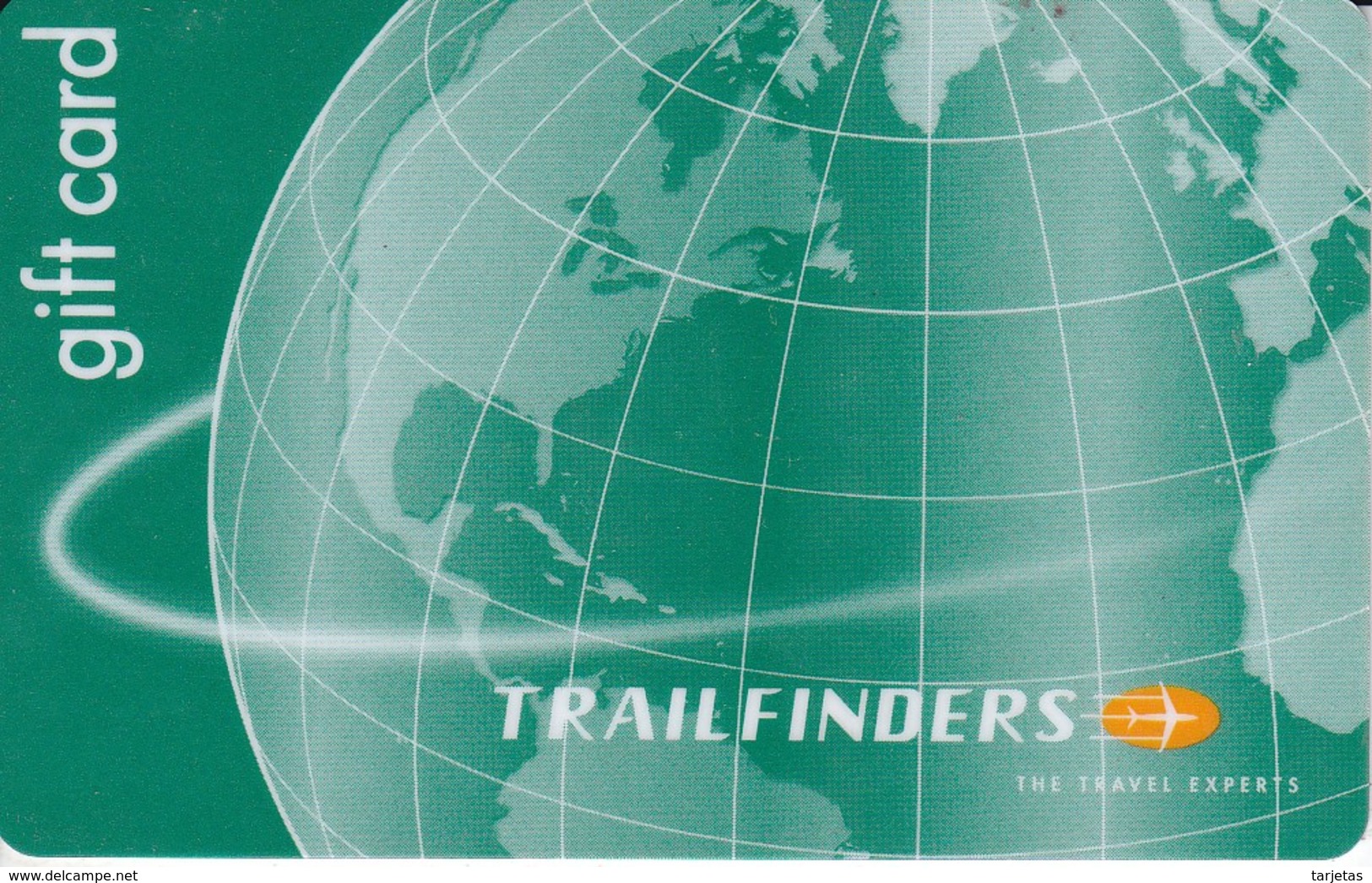 TARJETA DE COMPAÑIA AEREA TRAILFINDERS (AVION-PLANE) - Avions