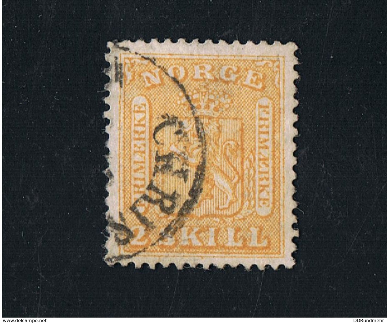 21.01.1865 Freimarke Wappen MI 6 SG 6 YT 6 Gestempelt O - Used Stamps