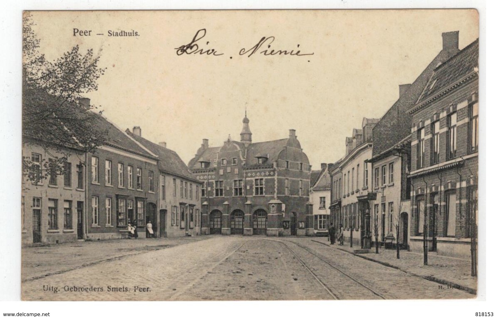 Peer  -  Stadhuis 1906 - Peer