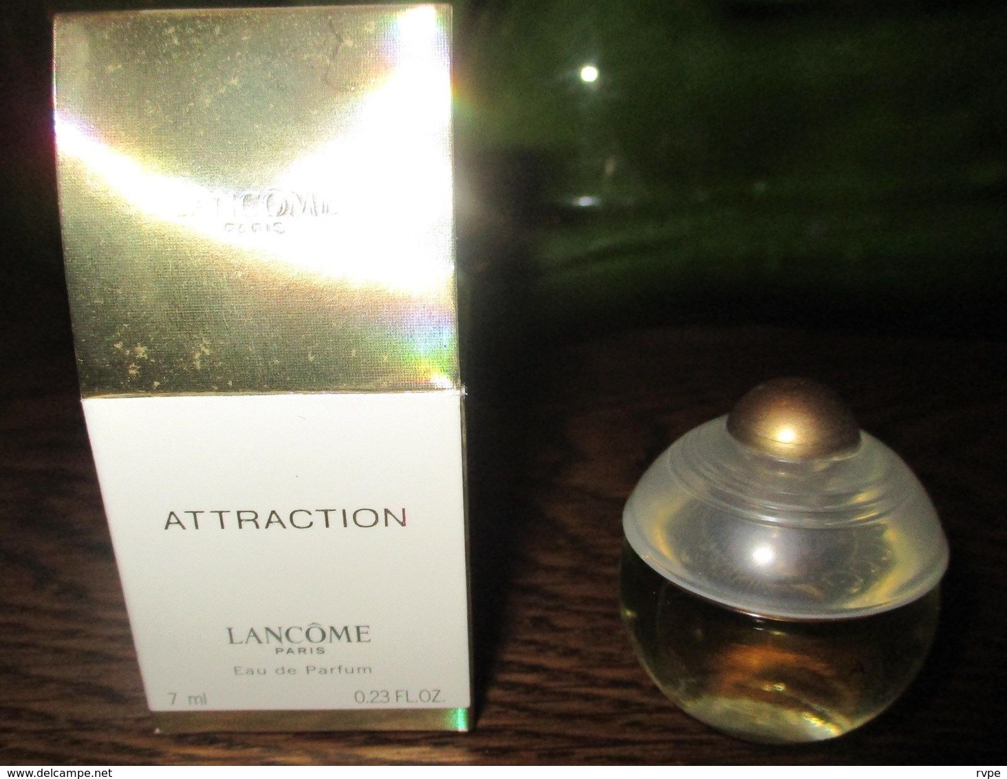 MINIATURE DE PARFUM : ATTRACTION De Lancome 7 Ml - Miniatures Femmes (avec Boite)