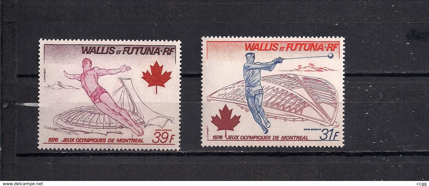 Olympische Spelen 1976  , Walles Et Futuna - Ete 1976: Montréal