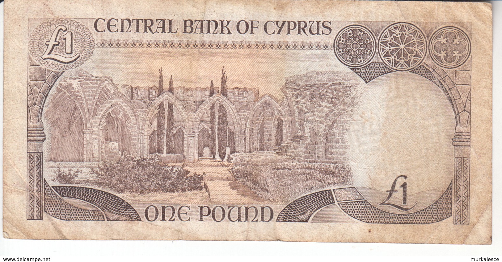 2193   CYPRUS  CIPAR  ONE POUND - Chypre