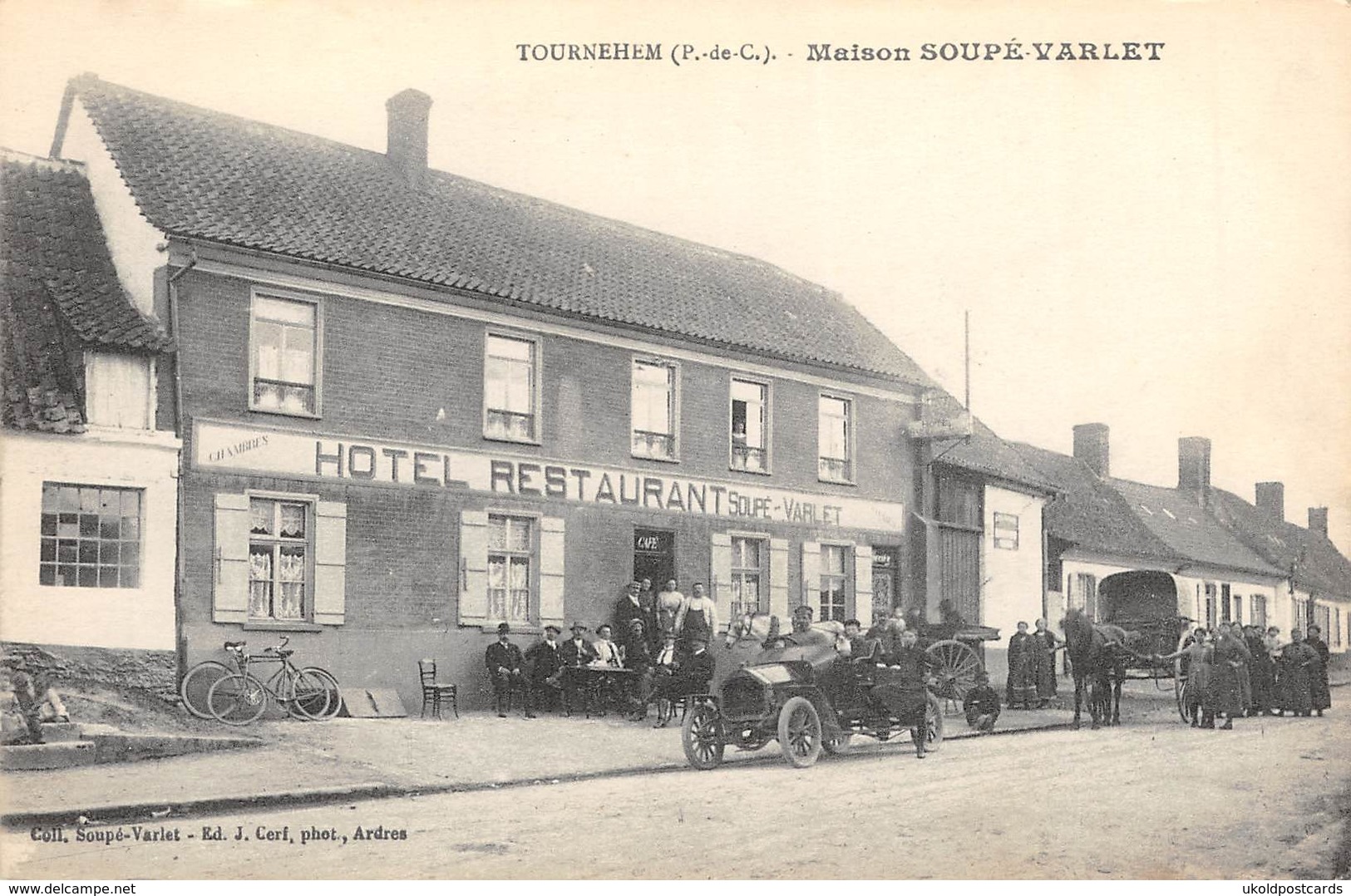 CPA 62 - TOURNEHEM, Maison " SOUPE VARLET " - Altri & Non Classificati