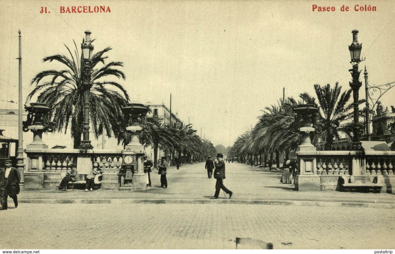 Barcelona  PASEO COLON - Barcelona