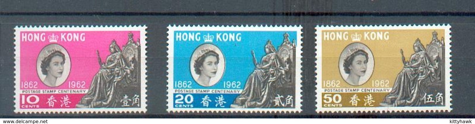 HK 29 - YT 191 à 193 * Charnières Complètes - Unused Stamps