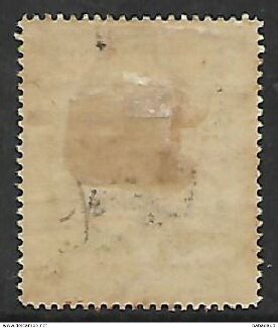 Tonga 1897, 7 1/2d, Perf 14, MH * , Toned - Tonga (...-1970)