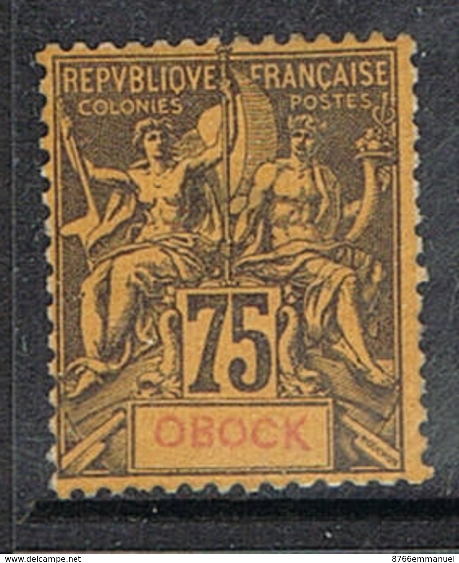 OBOCK N°43 N* - Unused Stamps