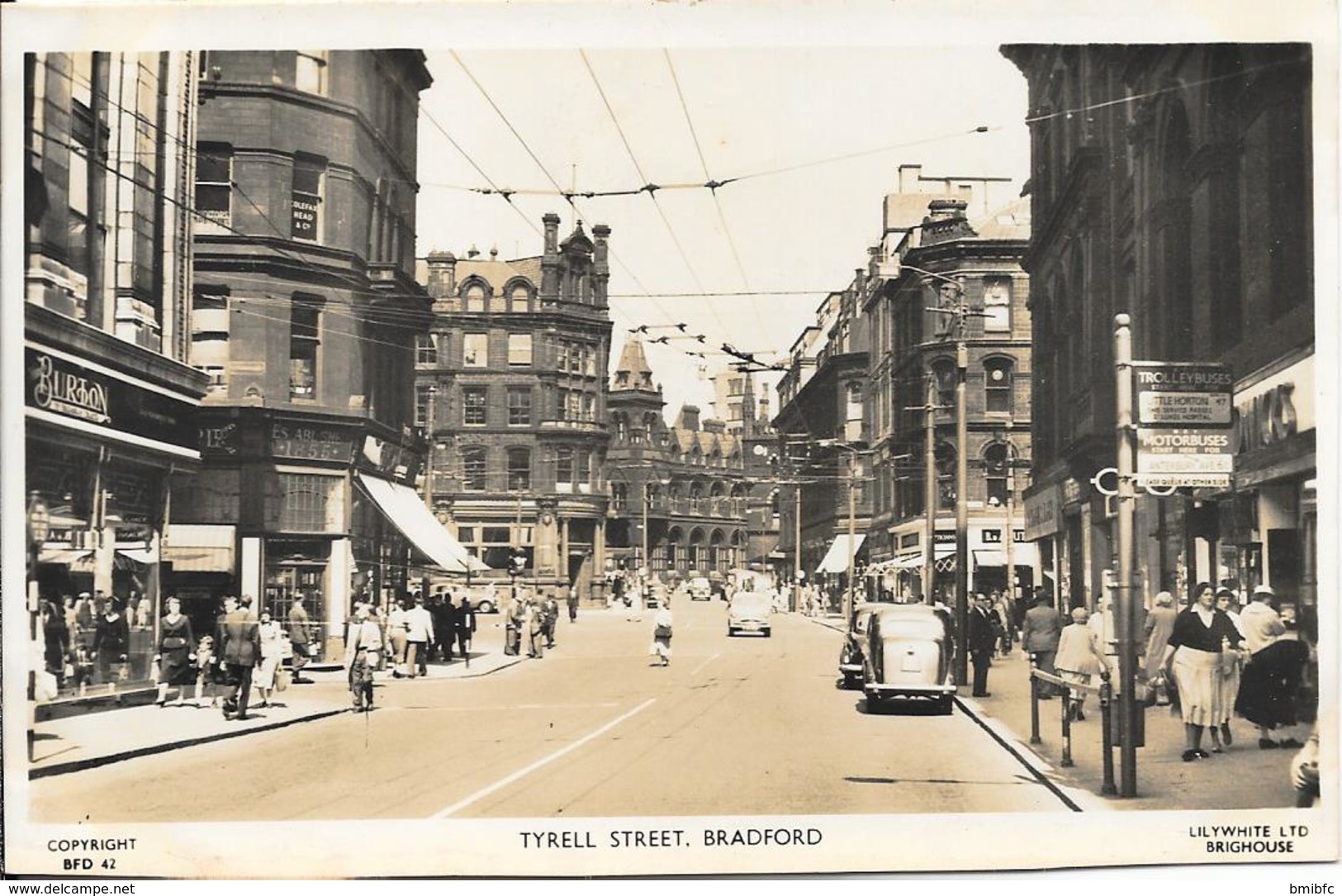 Carte Photo - Tyrell Street,  BRADFORD - Bradford