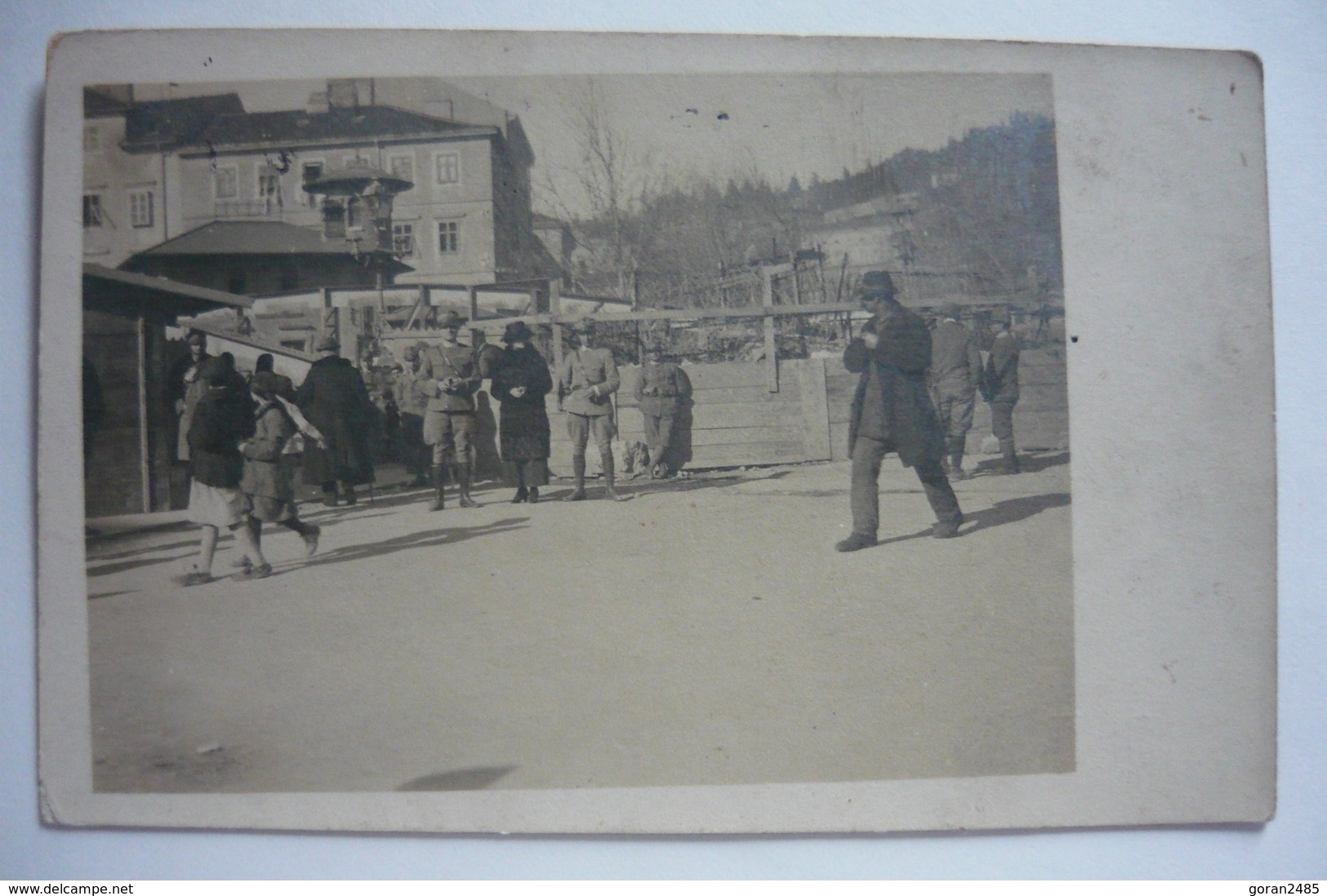 RIJEKA FIUME, SUSAK - Croatia / Italy, Border, Old Postcard, Unu - Kroatien