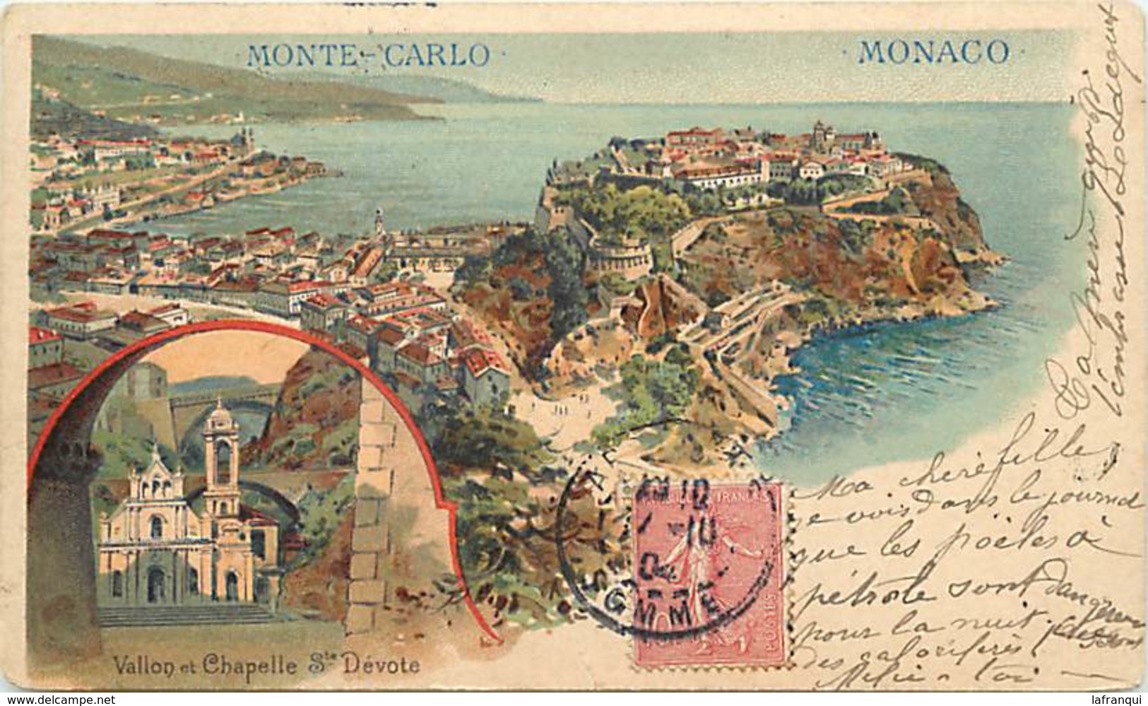 - Pays Div -ref L779- Monte Carlo - Monaco - Illustrateurs - Dessin Illustrateur - Carte Bon Etat  - - Monte-Carlo