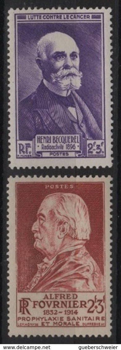 FR 1075 - FRANCE N° 748/49 Neufs** A. Fournier Et H. Becquerel - Neufs