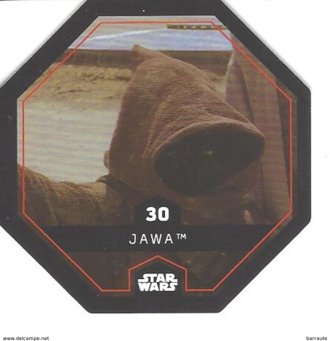 JETON LECLERC STAR WARS   N° 29  JAWA - Poder De La Fuerza