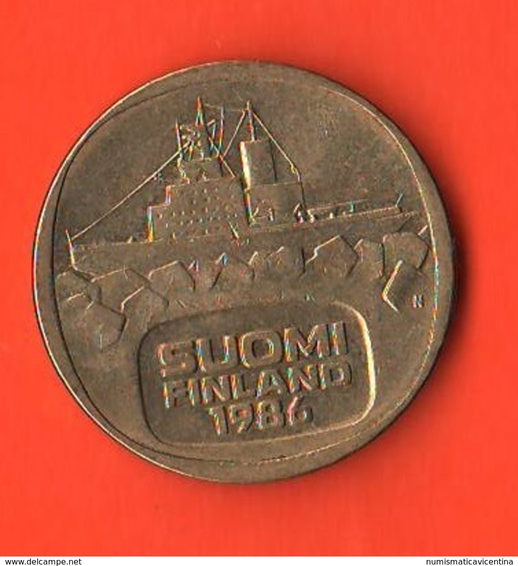 Finlandia 5 Marchi Markkaa Finland 1986 - Finlandia