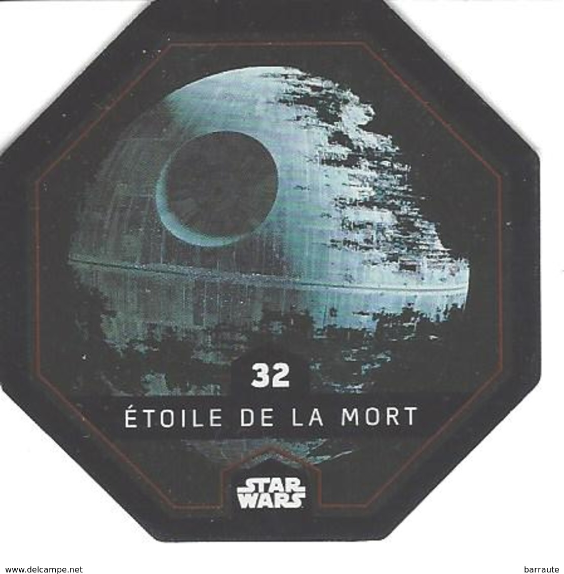 JETON LECLERC STAR WARS   N° 32 ETOILE DE LE MORT  ( Brillantesuperbe ) - Power Of The Force