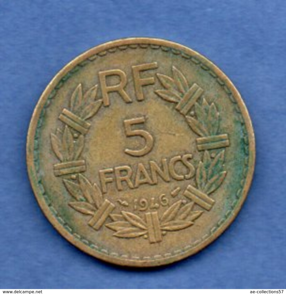 5 Francs 1946  -  état  TB+ - Autres & Non Classés