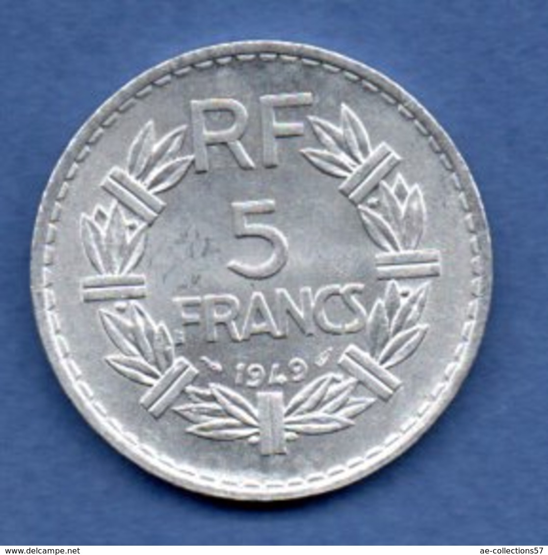 5 Francs 1949  -  état  SPL - Altri & Non Classificati