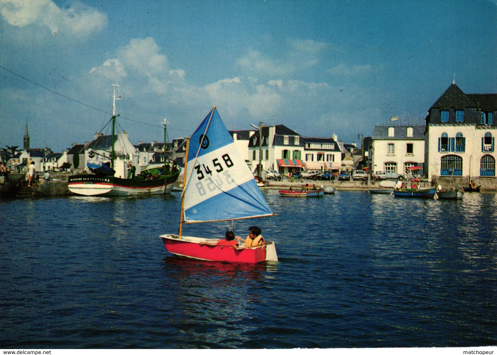 LA BRETAGNE PITTORESQUE - AU PAYS BIGOUDEN SUR L'ESTUAIRE DE LA RIVIERE DE PONT L'ABBE LE PORT DE L'ILE TUDY - Pont L'Abbe