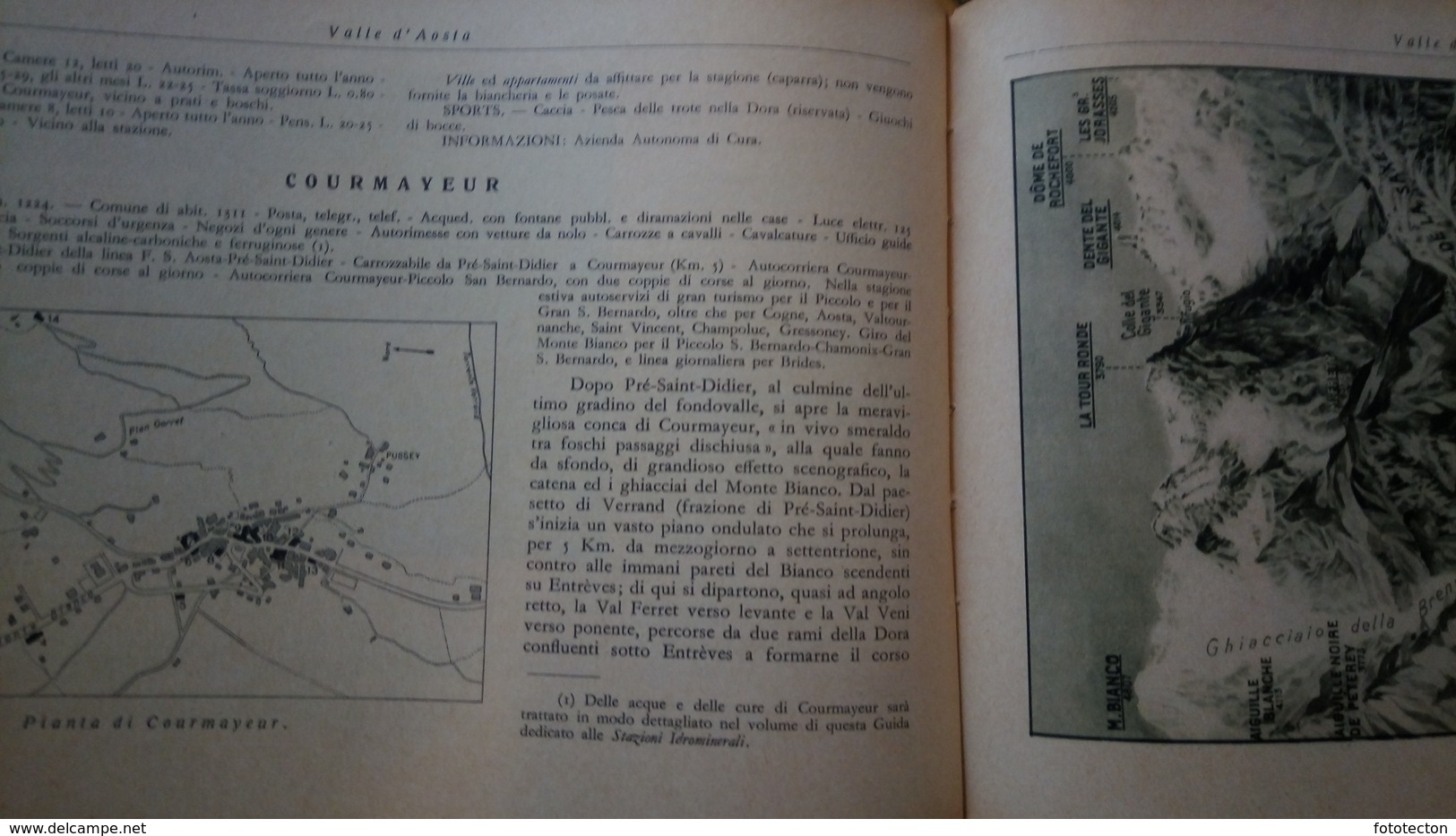 Guida Pratica Ai Luoghi Di Soggiorno E Di Cura D'Italia - Le Stazioni Alpine,Piemonte E Lombardia 1934 "Le Vie D'Italia" - Altri & Non Classificati