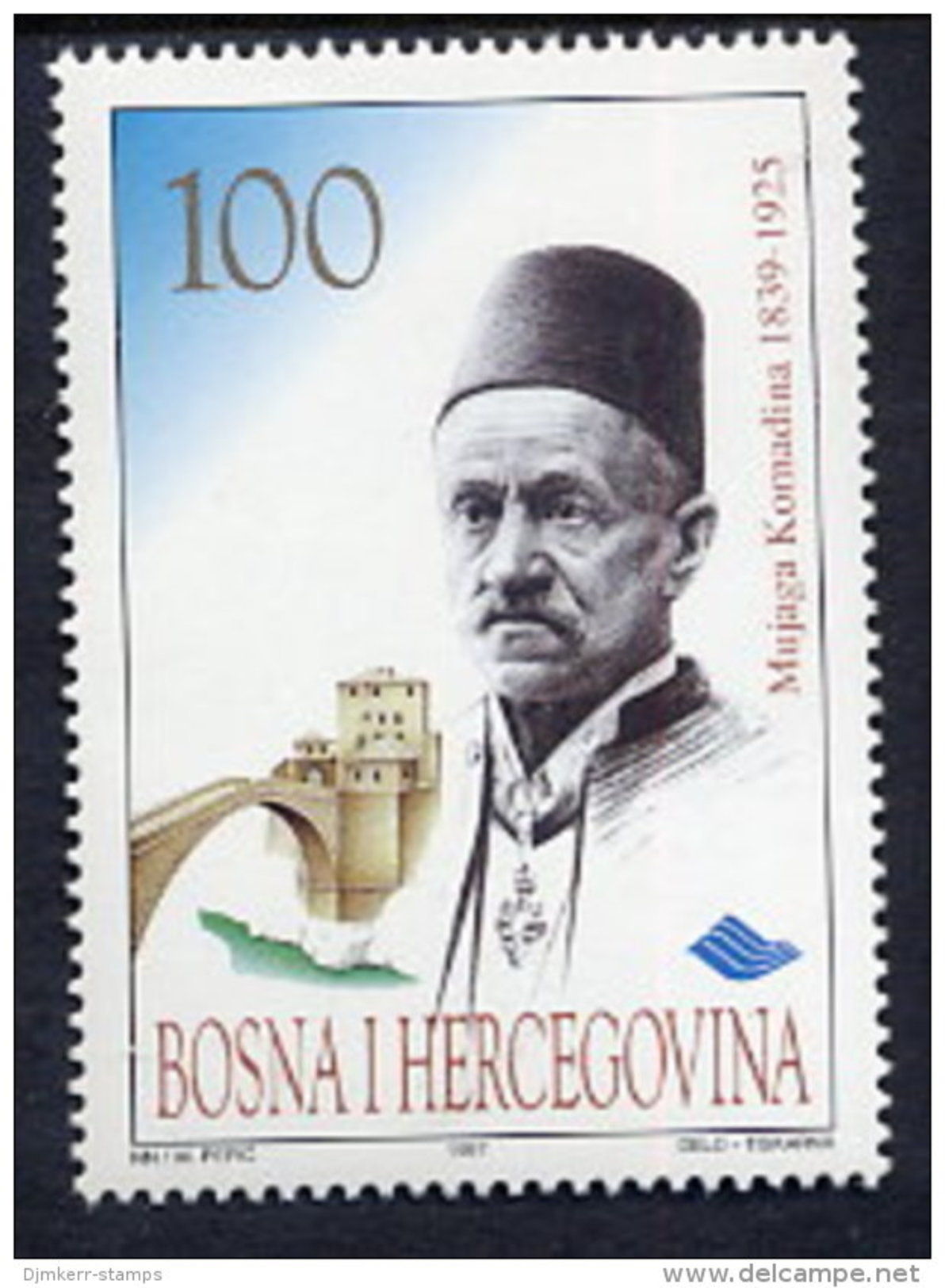 BOSNIA & HERCEGOVINA (Sarajevo) 1997 Komadina Commemoration  MNH / **.  Michel 84 - Bosnia Herzegovina