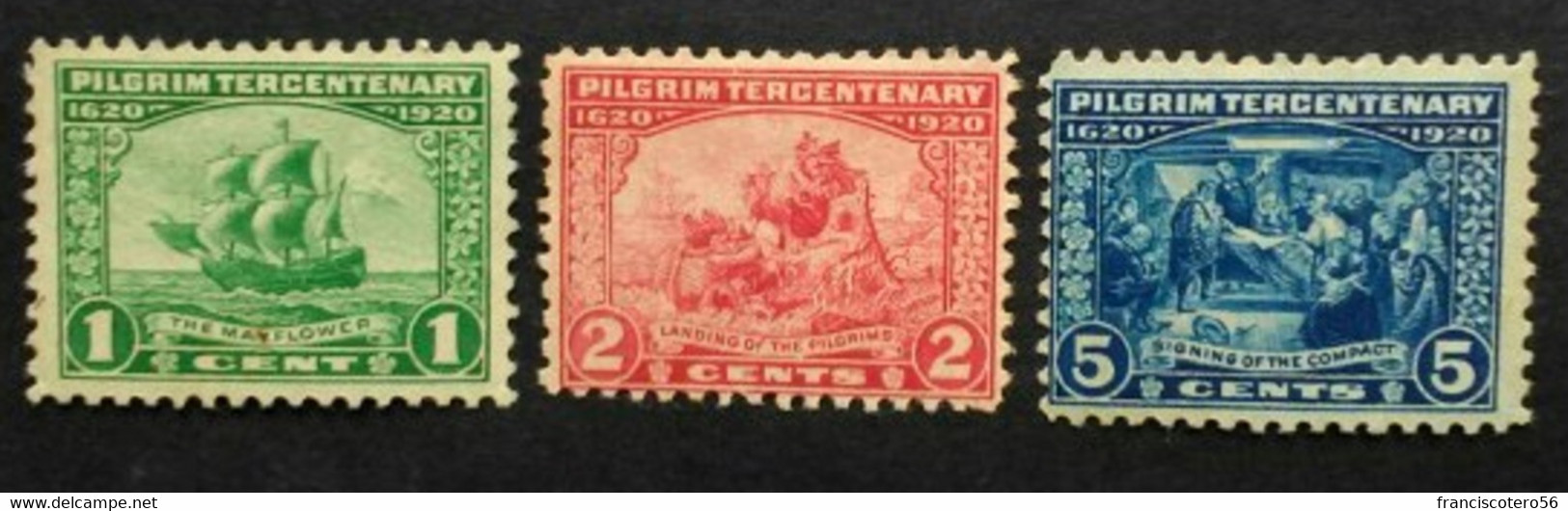Estados-Unidos: Año. 1920 ( Tricent. De La Llegada De Mayflower A América ). Dent. 11 - Unused Stamps