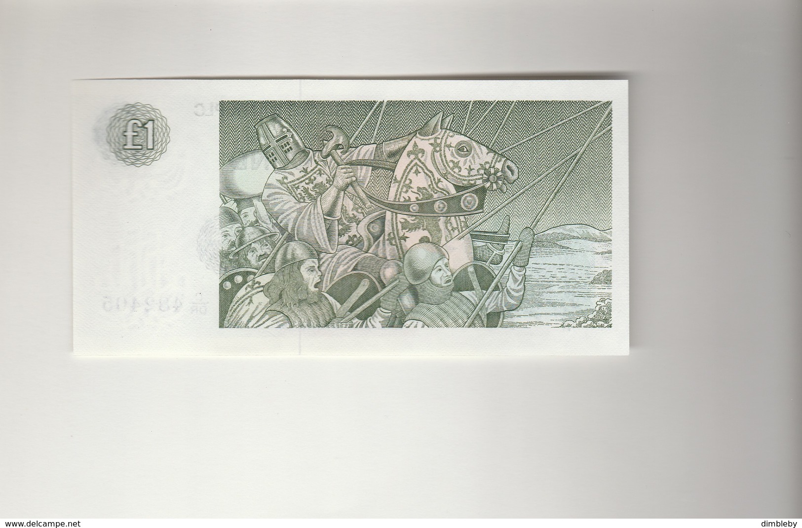 1 Pfund  Robert De Bruce  1987 UNZ - 1 Pound