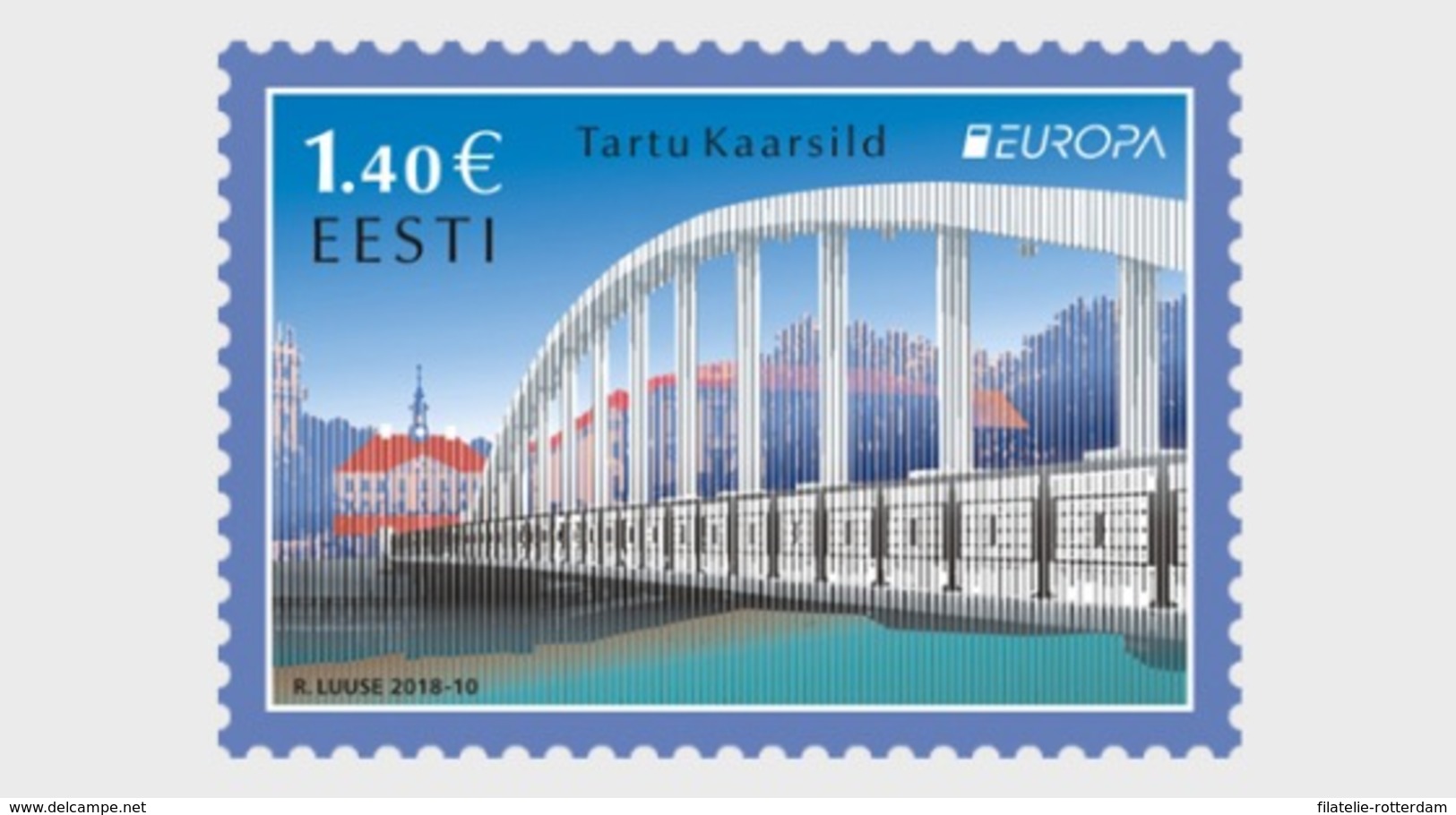 Estland / Estonia - Postfris/MNH - Complete Set Europa, Bruggen 2018 - Estland