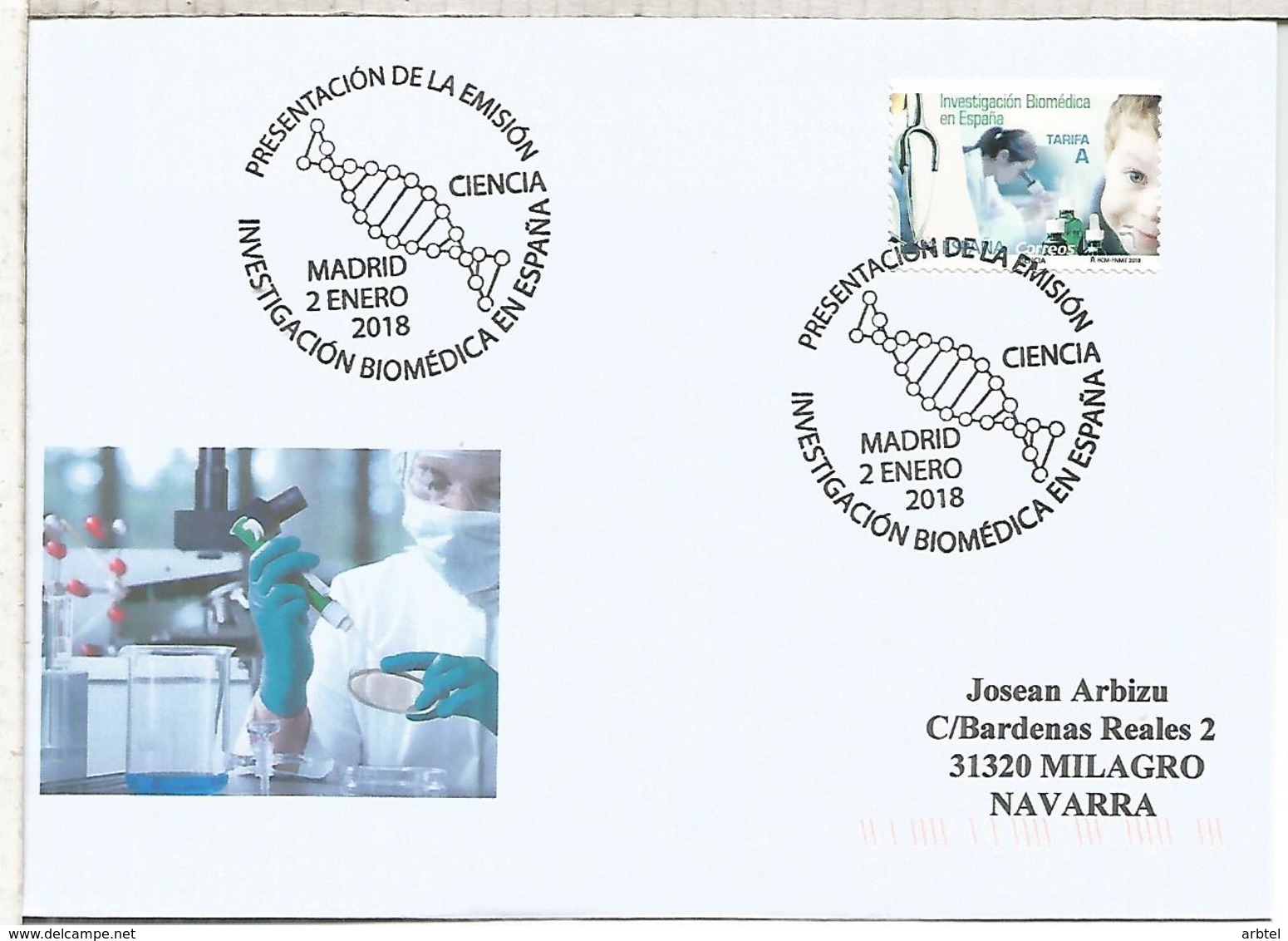 MADRID MAT PRESENTACION INVESTIGACION BIOMEDICA MEDICINA ADN DNA ENFERMEDAD - Médecine
