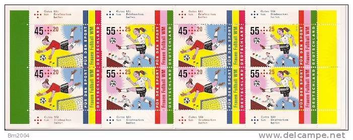 2011 Allem. Fed. Deutschland  Mi. MH 84 **MNH Frauen Fußball - Other & Unclassified