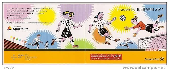 2011 Allem. Fed. Deutschland  Mi. MH 84 **MNH Frauen Fußball - Other & Unclassified