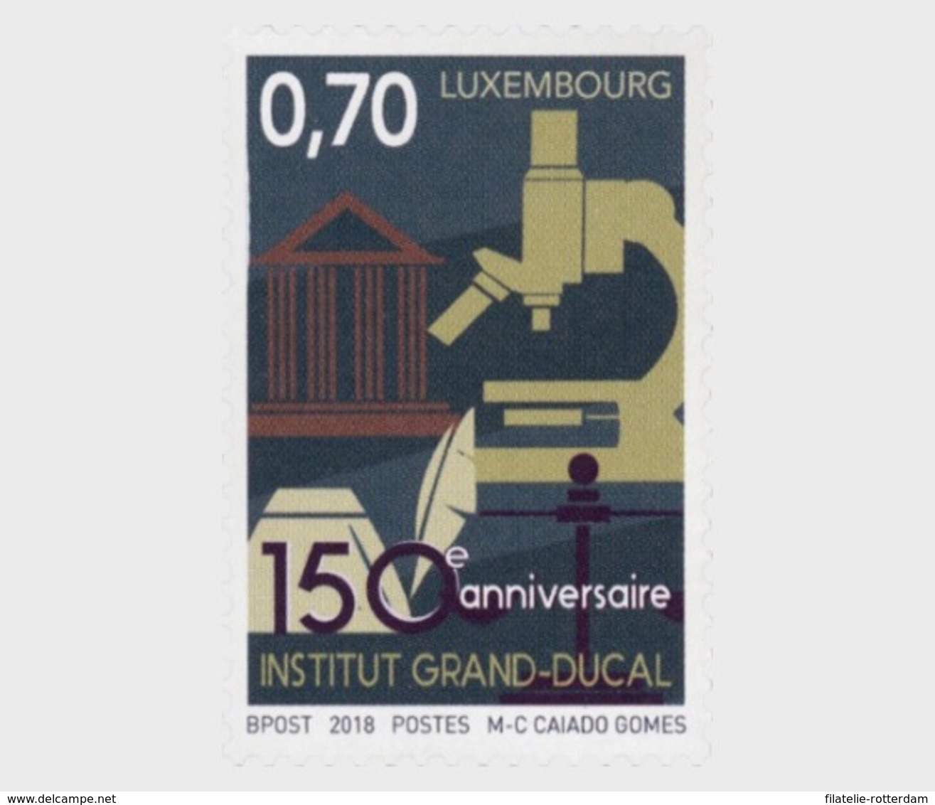 Luxemburg / Luxembourg - Postfris/MNH - 150 Jaar Instituut Grand-Ducal 2018 - Nuevos