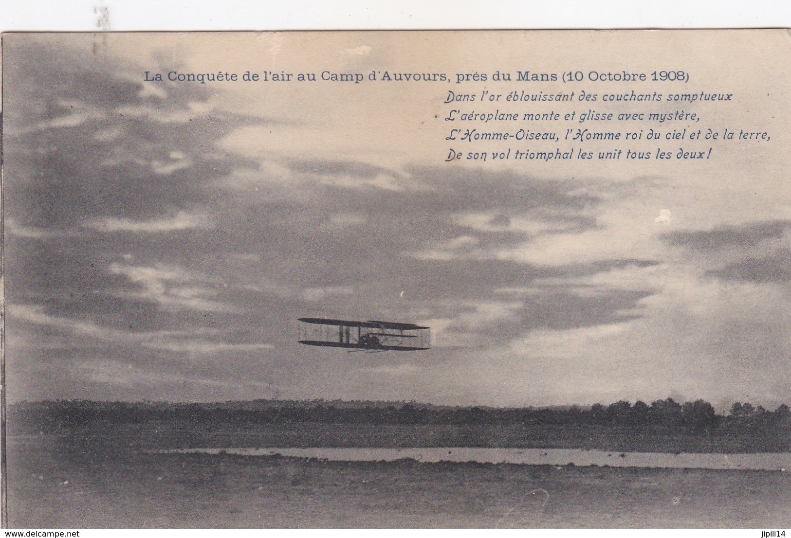 LA CONQUETE DE L AIR AU CAMP D'AUVOURS PRES DU MANS 10 OCTOBRE 1908 - ....-1914: Précurseurs