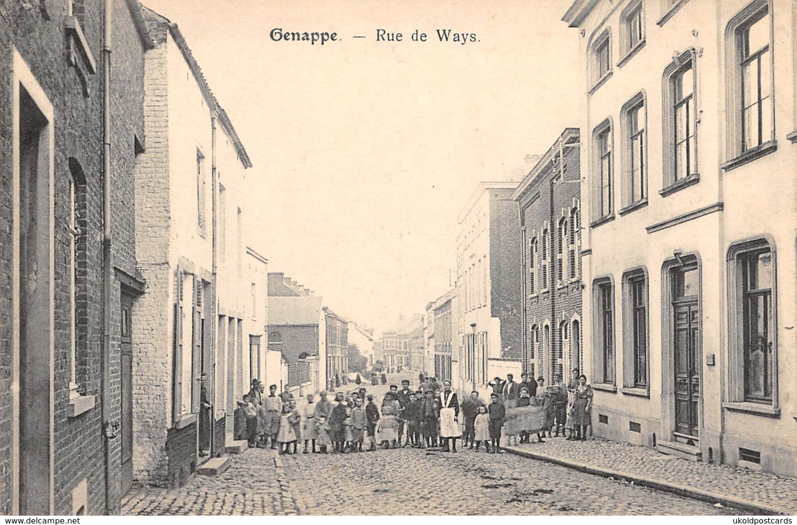 CPA -  Belgique, GENAPPE, Rue De Ways - Genappe