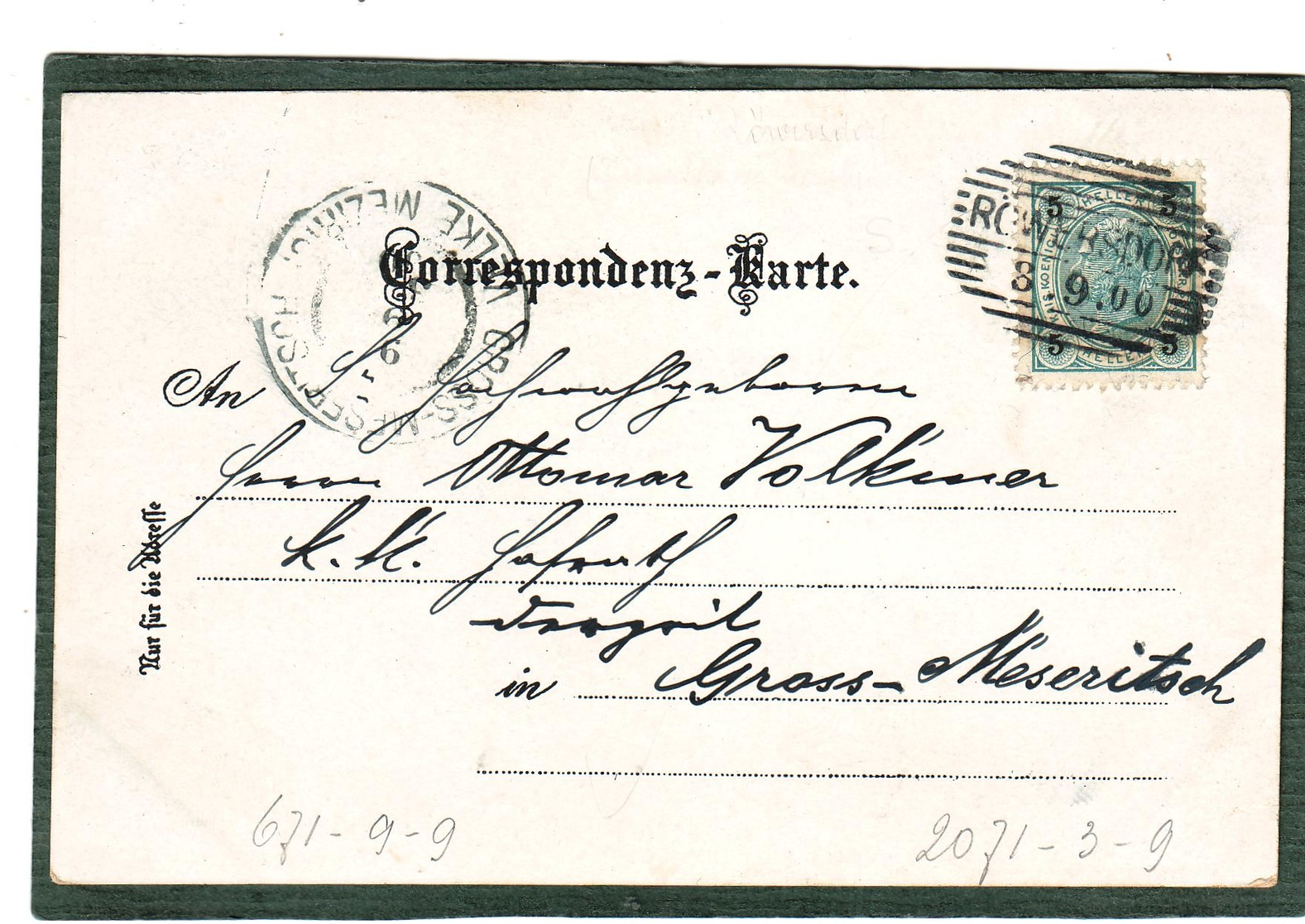 Alte AK Litho RÖWERSDORF Schlesien 1900, Olbersdorf Hermannstadt Zuckmantel Jägerndorf Hillersdorf - Czech Republic