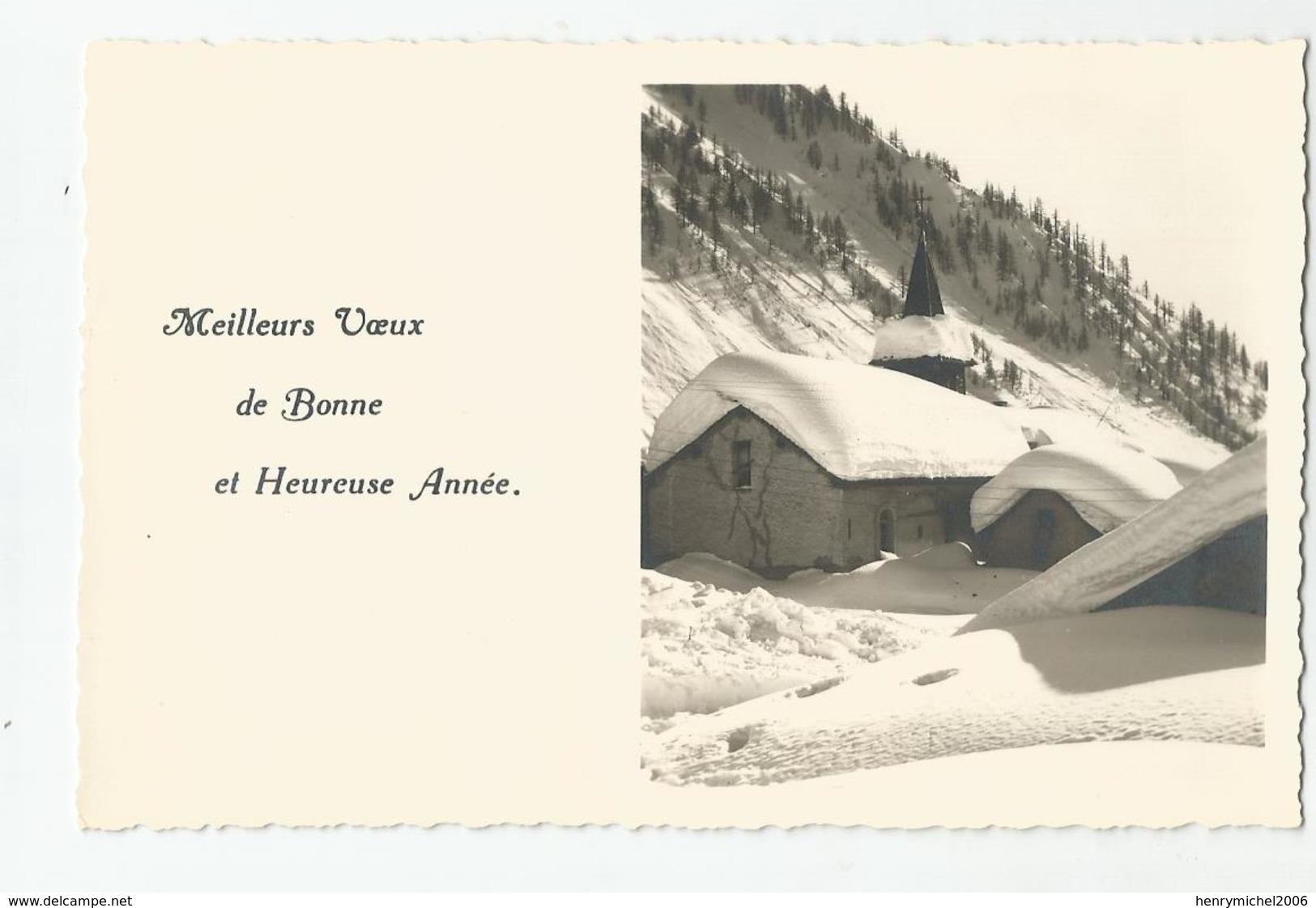 74 Haute Savoie - Chamonix Carte Photo De Tairraz Meilleurs Voeux Et Heureuse Année - 2 Scans - Chamonix-Mont-Blanc