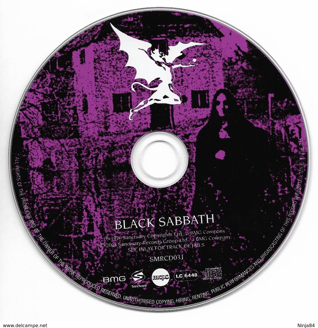 CD   Black Sabbath  "  Black Sabbath  "  Europe - Hard Rock & Metal