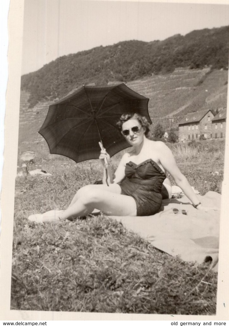 Original Photo Am Badesee - Pin-up