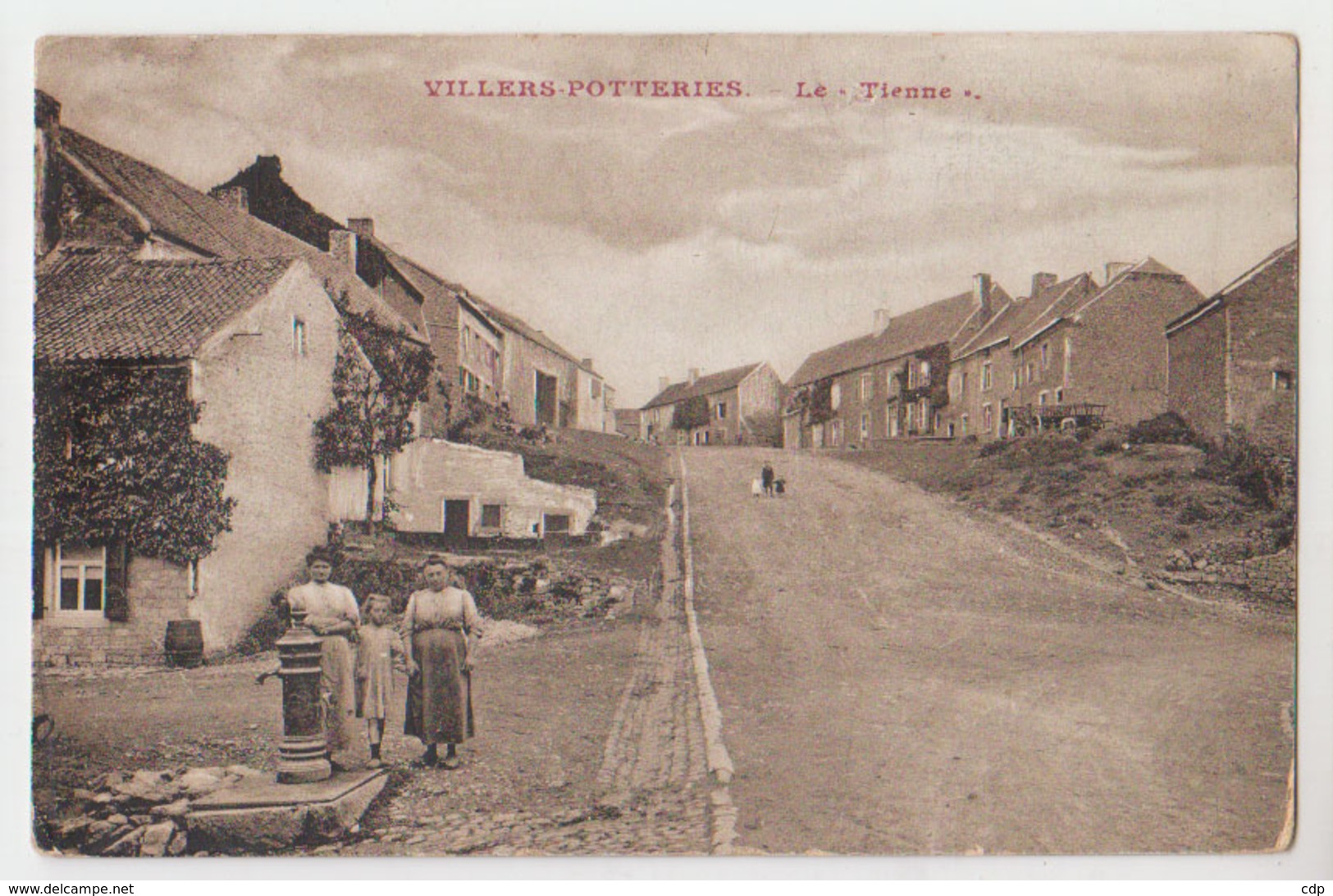 Cpa Villers Potteries - Gerpinnes