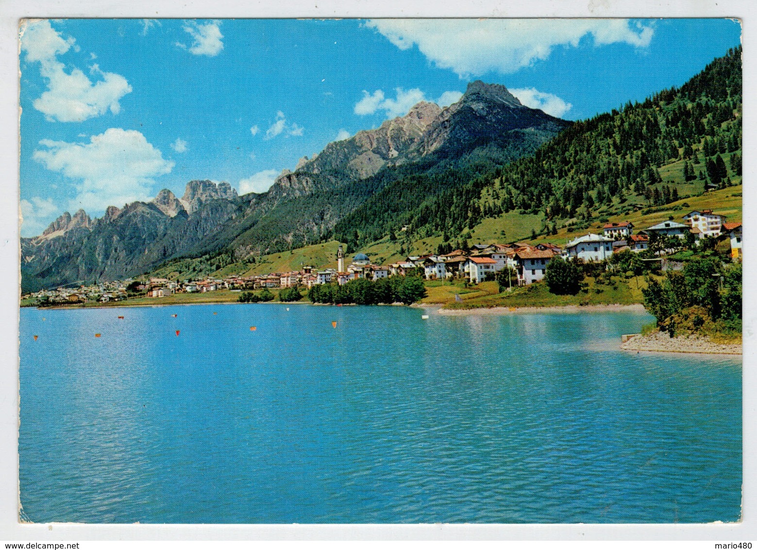 AURONZO  DI  CADORE  (BL)   TRE  CIME  -CIMA  DODICI--CIMA  AIARNOLA         (VIAGGIATA) - Altri & Non Classificati