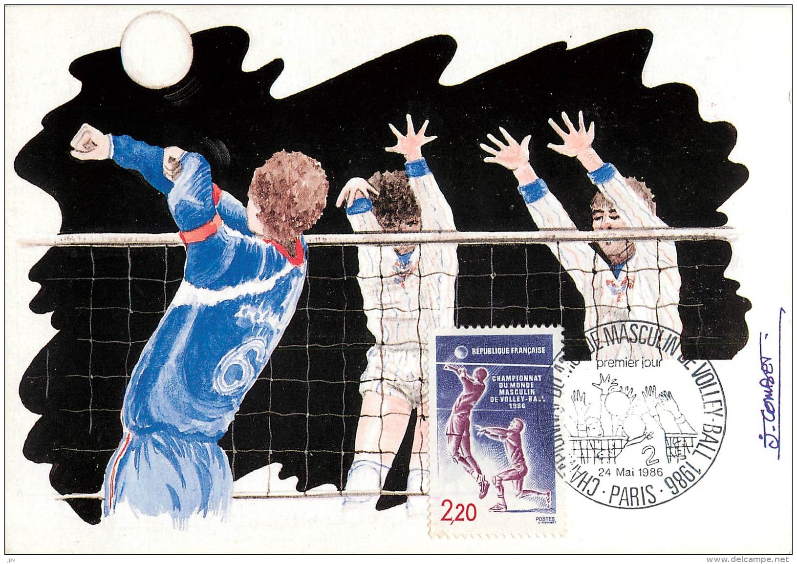 1ER JOUR - CHAMPIONNAT DU MONDE MASCULIN DE VOLLEY-BALL 1986 - Volleyball