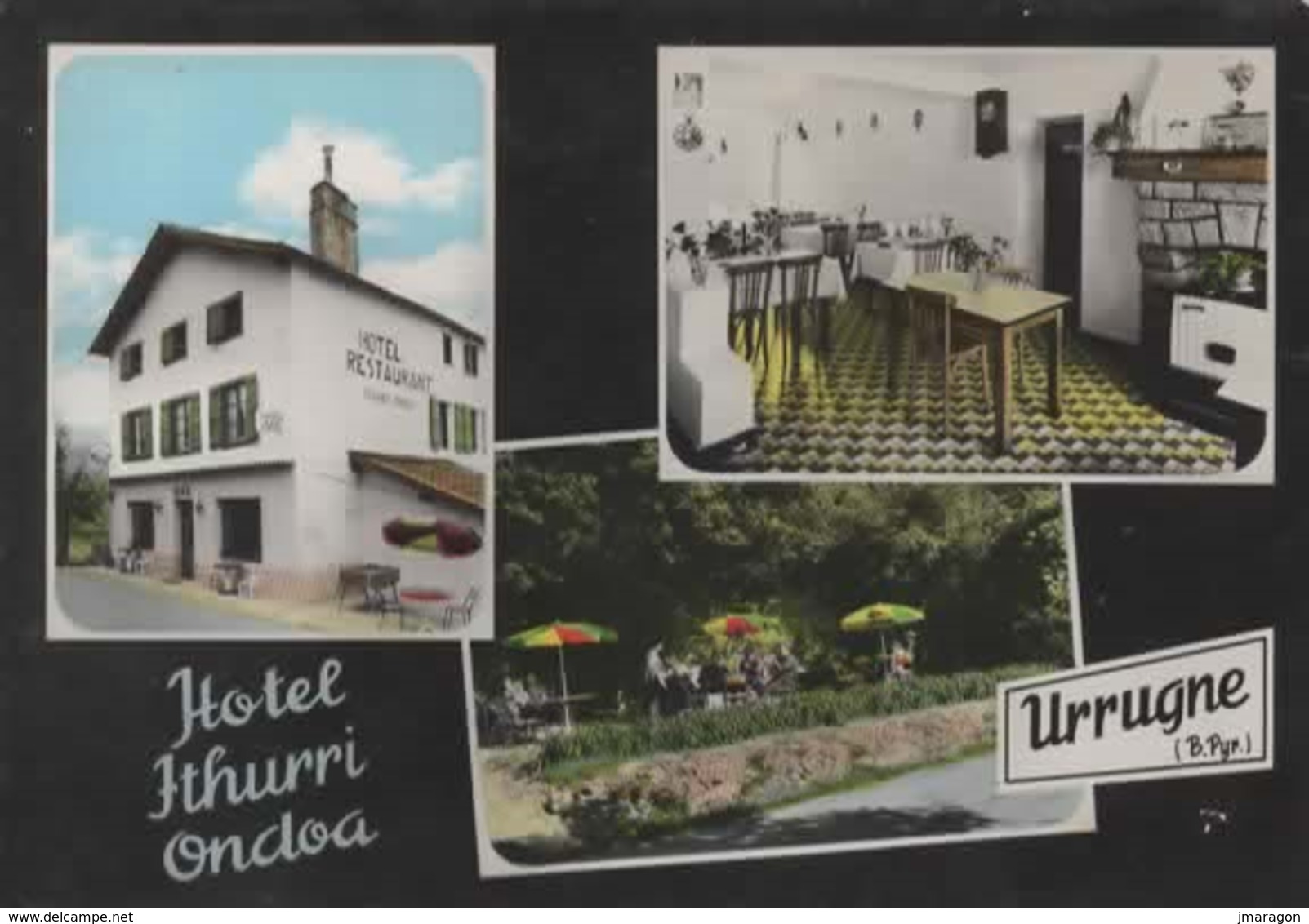 URRUGNE - Hôtel Ithurri Ondoan - L'Europ 33 - Non écrite - Tbe - Urrugne