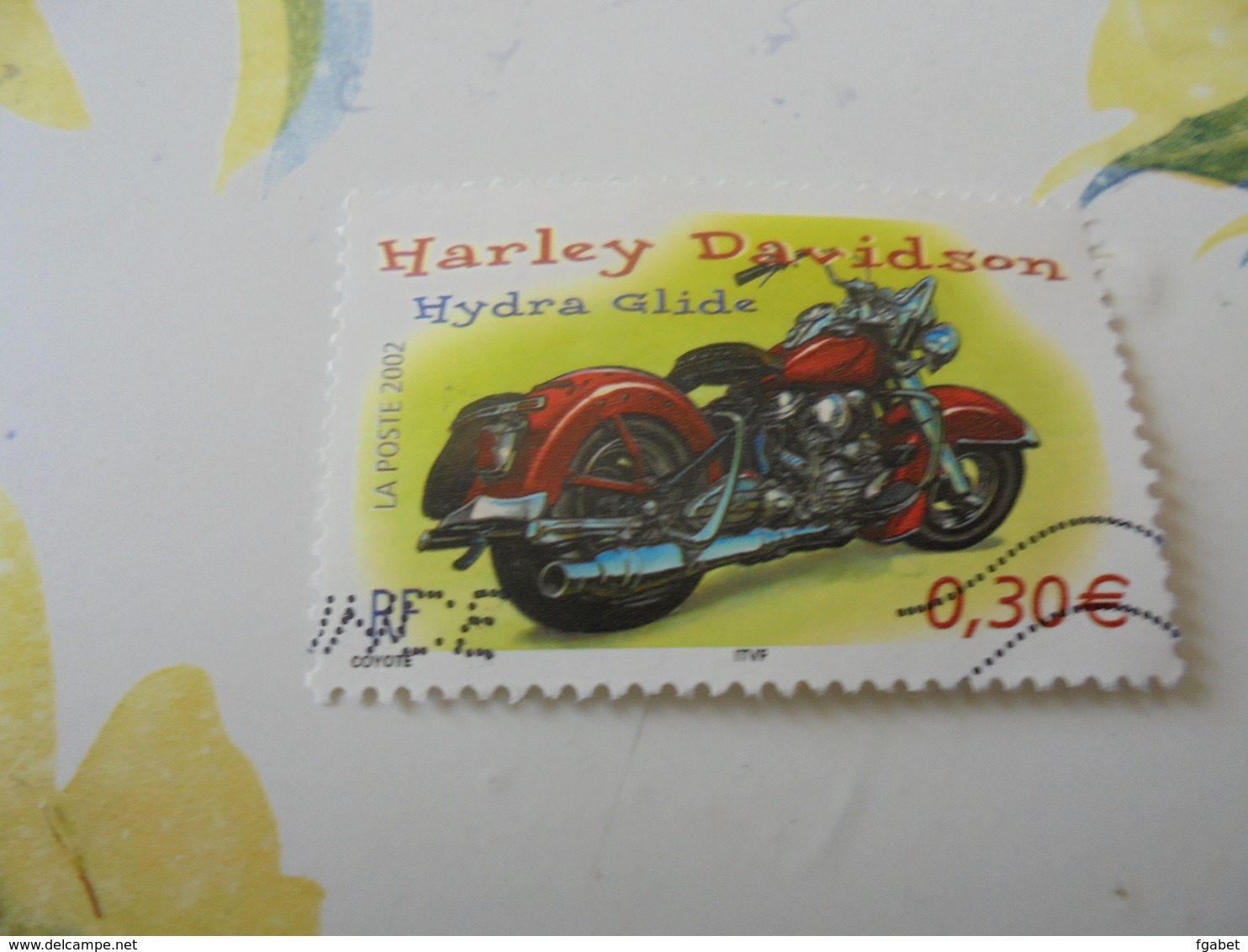 HARLEY DAVIDSON (2002) - Used Stamps