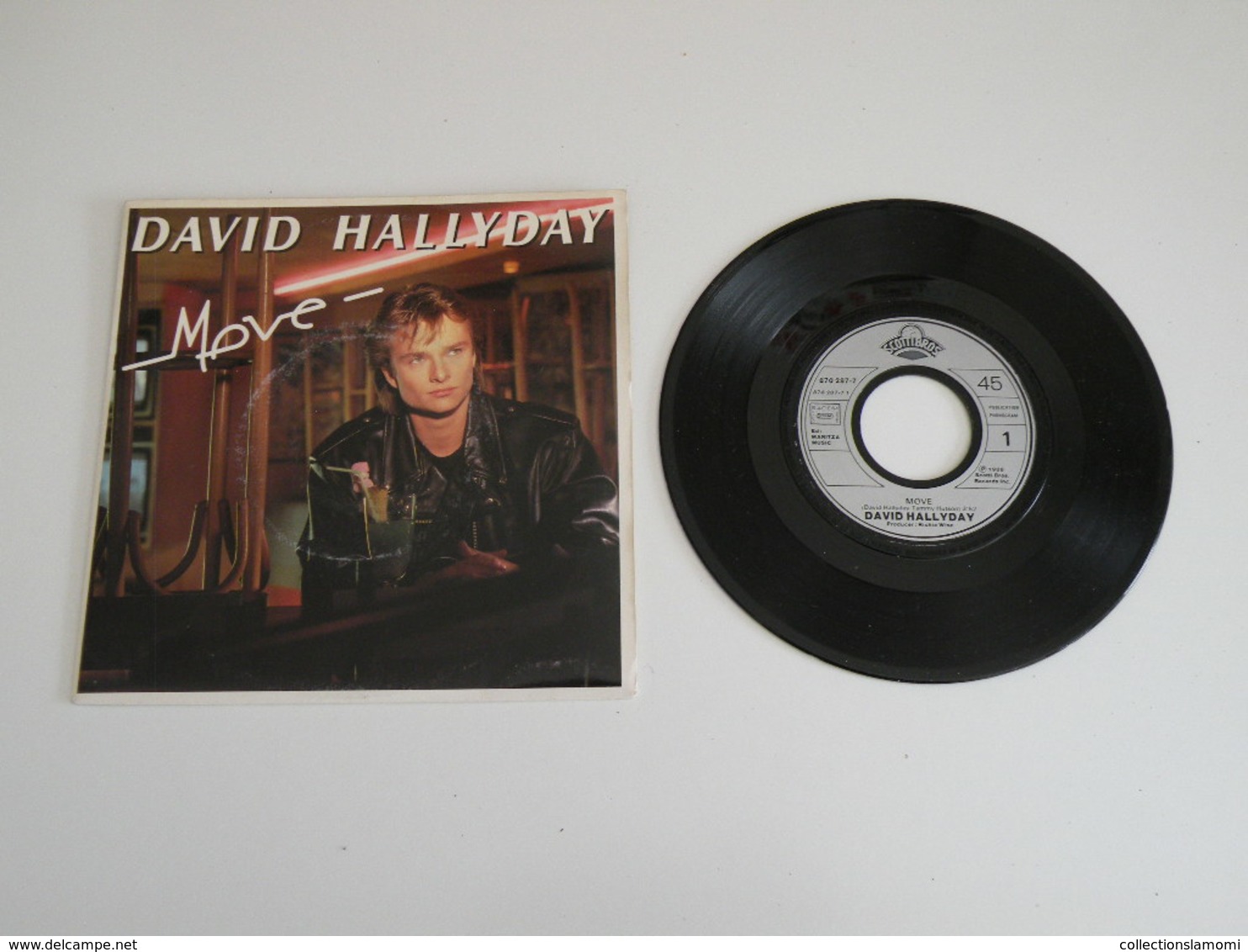 Davis Hallyday - Move / Y A Seen One Y A Seen Em All (1988)- Scotti Bros - Rock