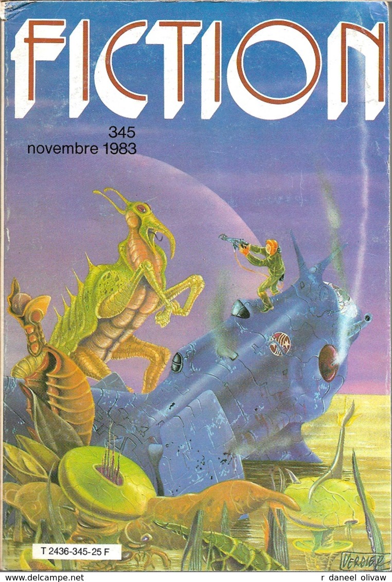 Fiction N° 345, Novembre 1983 (BE+) - Fictie