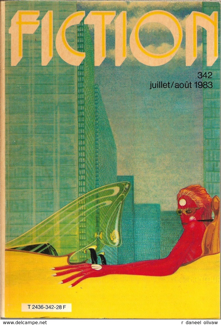 Fiction N° 342, Juillet 1983 (TBE) - Fiction