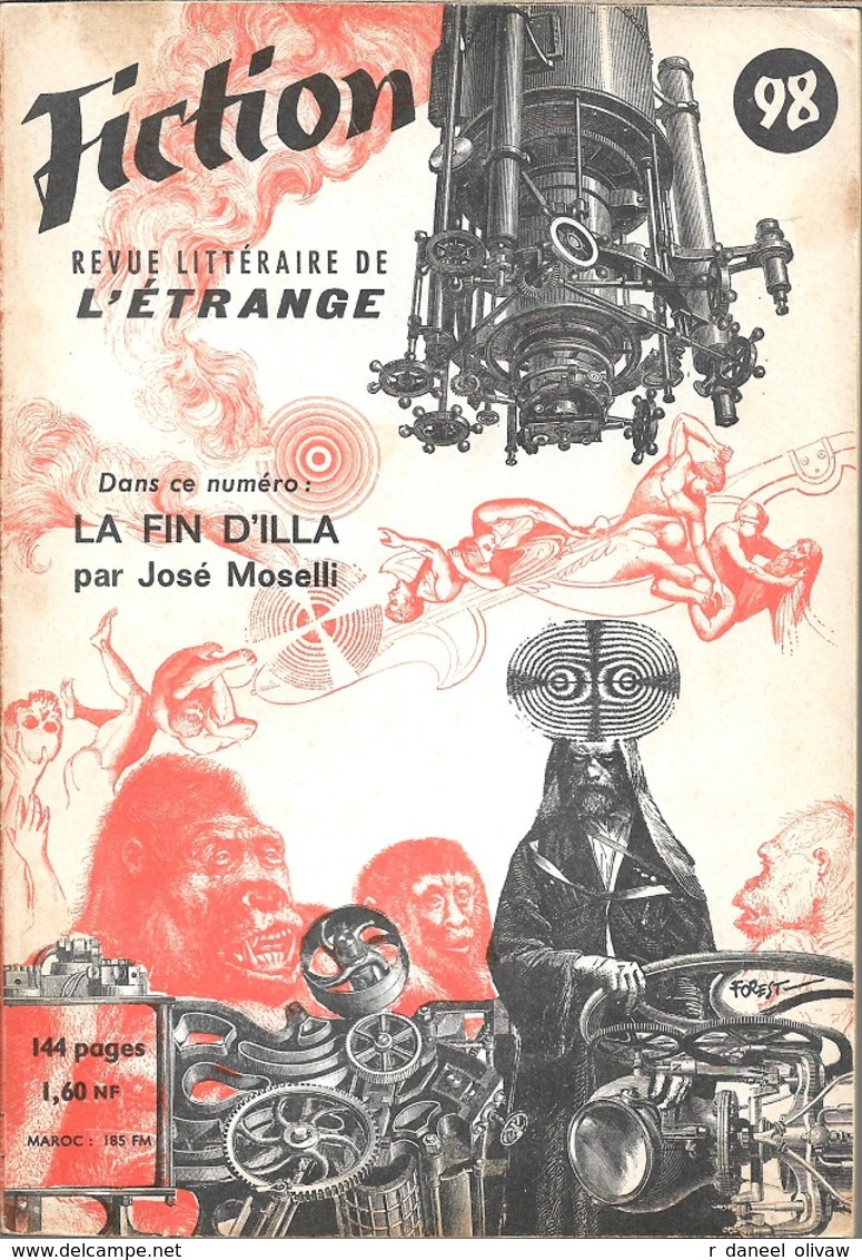 Fiction N° 98, Janvier 1962 (BE+) - Fiction