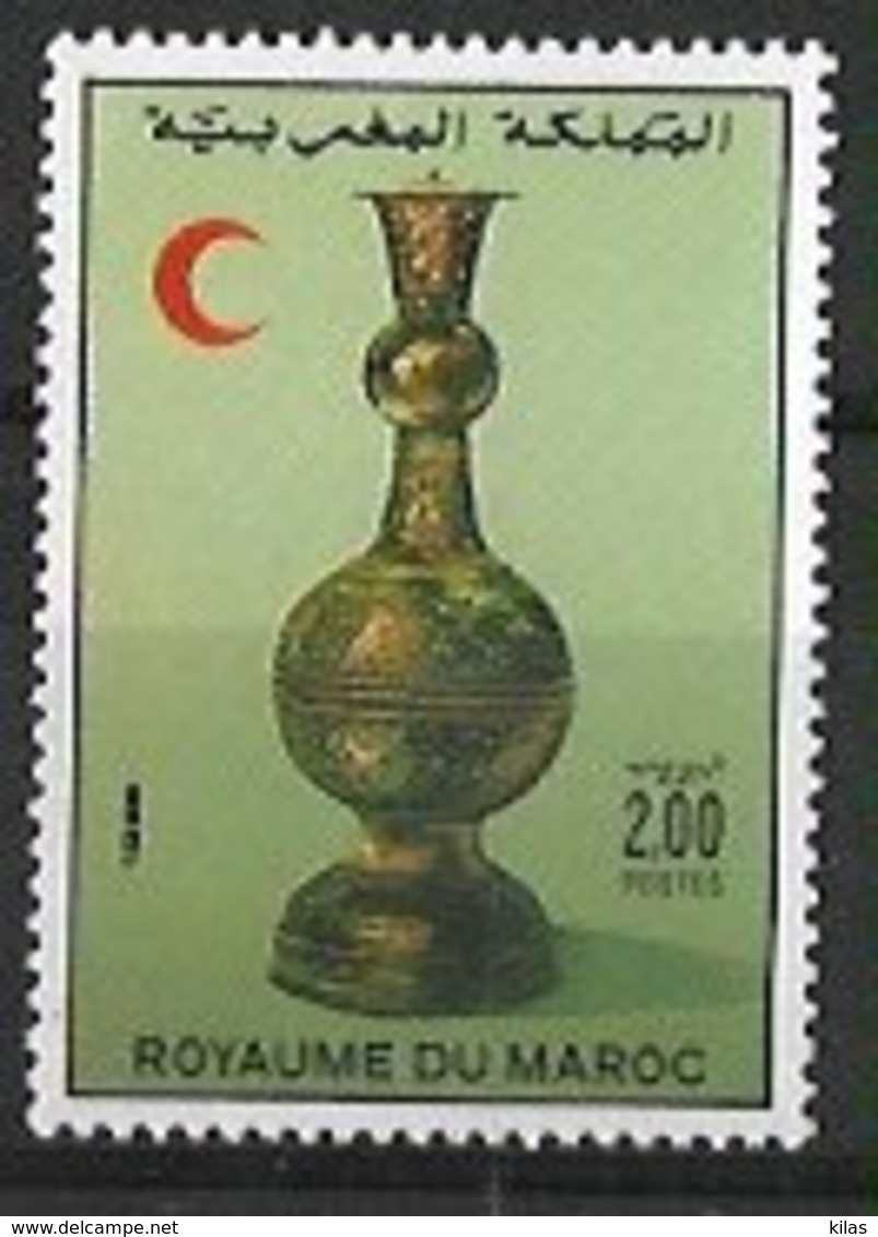 MOROCCO 1989 RED CROSS - Croix-Rouge