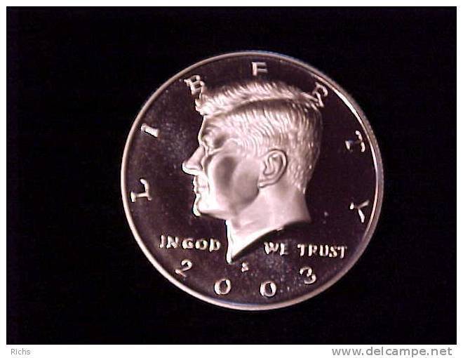 2003-S Proof Kennedy Half Dollar - 1964-…: Kennedy