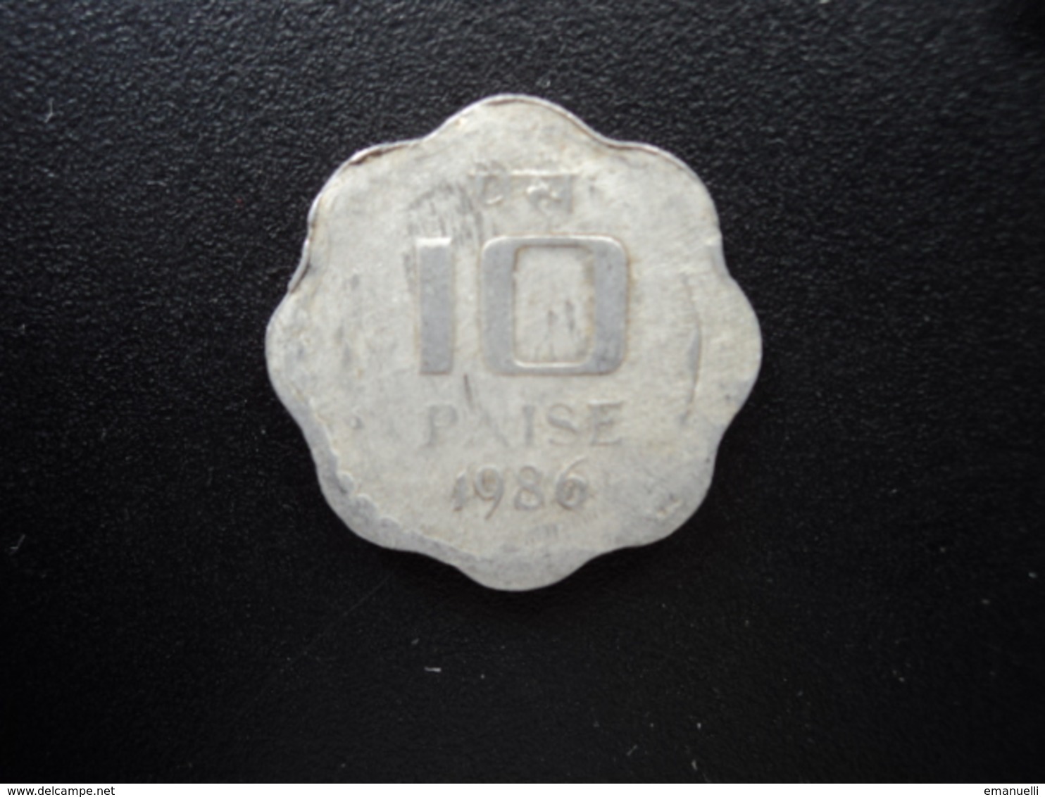 INDE : 10 PAISE  1986 (C)  KM 39    TB+ - Inde