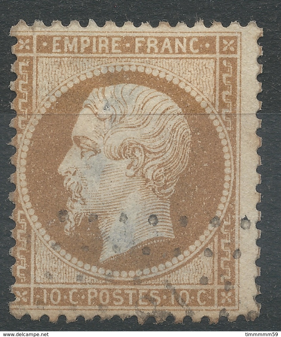 Lot N°42517  Variété/n°21, Oblit PC Du GC, Piquage - 1862 Napoléon III